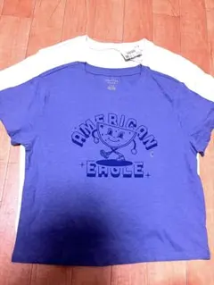 AMERICAN EAGLE Tシャツ 2枚セット ＳとM