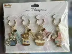 ダッフィーとフレンズ キーホルダー 4個セット