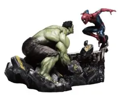 スパイダーマン スイングスタチュー A賞 、ラストワンハッピーくじ ハッピーくじスパイダーマン スイングスタチュー A賞 ラストワン賞