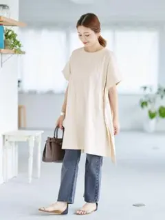 夏物★美品★ジャーナルスタンダード チュニックプルオーバー 定価5,940円のサムネイル