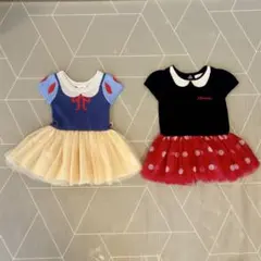 Disney 白雪姫 ミニーマウス ニットワンピース 2着セット