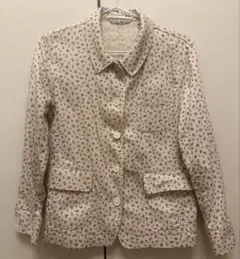 UNIQLO INES DE LA FRESSANGE 小花柄ジャケット S