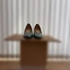 Kitamuraエナメルパンプス グリーンのサムネイル