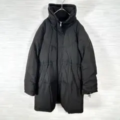美品★ OSMOSIS オズモーシス ダウンコート 黒 ONEサイズ　ゆったり