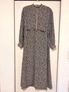 【BEAMS HEART】アンティークフラワーワンピース