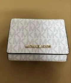 MICHAEL KORS 三つ折り財布 ホワイト