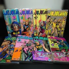 The JOJOLands 1巻 8巻 ザ・ジョジョランズ 初版帯付きシュリンク