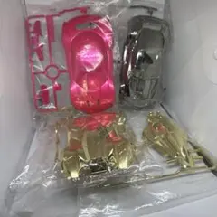 ☆送料込☆ ミニ四駆 ボディパーツセット メッキ仕様のサムネイル