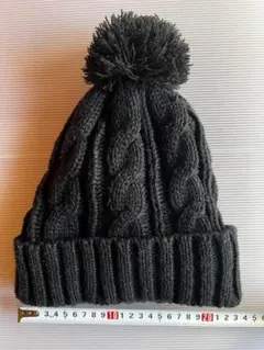 【24h以内に発送】ニット帽　ブラック