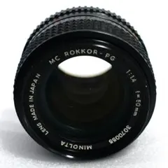 整備済 美品】 MINOLTA MC ROKKOR-PF 55mm F1.7 - メルカリ