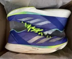 [キズ•汚れあり]アディダス アディゼロタクミセン10 27.5cm 箱付き