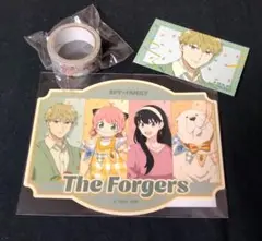 スパイファミリーPOP UP STORE限定ステッカー&ユニバ限定マステおまけ付