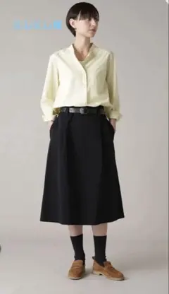 MHL. FADED COTTON SHIRTING スカート - メルカリ