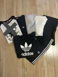 adidas パーカーとパンツセット等 6点まとめ売り