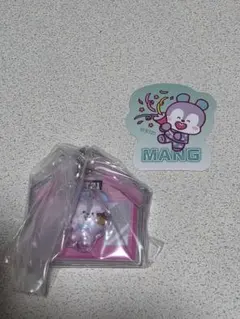BT21 MANG パッケージチャーム ステッカー付き