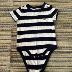 GAPストライプ柄ロンパース 半袖