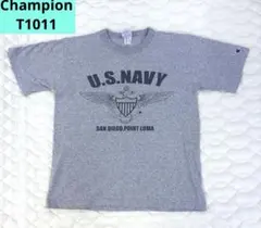 Champion T1011 USA製 U.S.NAVY Tシャツ M
