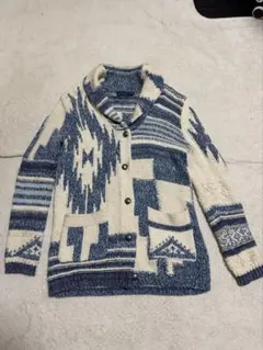 Polo Ralph Lauren 幾何学模様 カーディガン XSのサムネイル