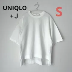 UNIQLO +j スーピマコットンオーバーサイズＴ（5分袖） S