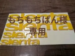 新型シエンタ 両サイド＆リア＆フロントエンブレム ライトグレーマット 