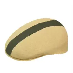 KANGOL カンゴール　パッチストライプ　ハンチング　ベレー帽　アースカラー