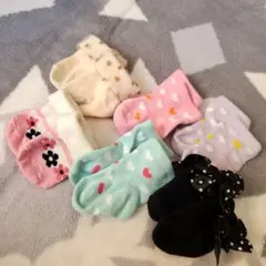 ベビー靴下 6足セット 多彩なデザイン