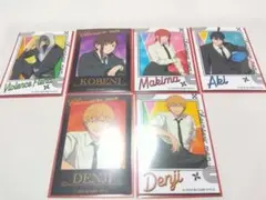 チェンソーマン ミニブロマイド デンジ アキ マキマ コベニ 暴力の魔人 計6枚