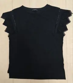 JEANASIS ジーナシス 黒 カットソー