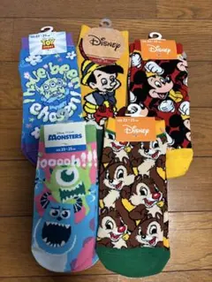 ディズニー靴下5足セット