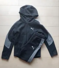 150～160cm　PUMA プーマ スウェット　ジャージ セットアップ　厚手