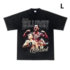 マックス ホロウェイ UFC ヴィンテージ加工 コットン 半袖 Tシャツ XL 