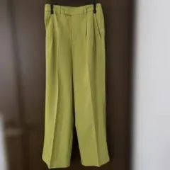 GU スラックス 32-12 ライムグリーン