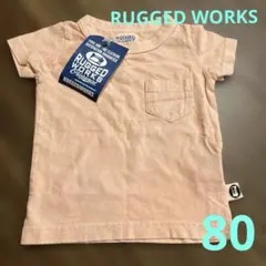 【新品】RUGGED WORKS Tシャツ 80サイズ　綿100％のサムネイル
