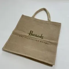【Harrods】リネンエコバッグ