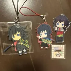 鬼滅の刃　冨岡義勇　ラバーストラップ　スイーツパラダイス　アクリルスタンド