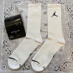 Nike Jordan ソックス ホワイト 新品未使用 靴下