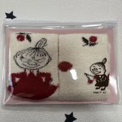ムーミン ミィ　吸湿発熱ソックス 23-25cm