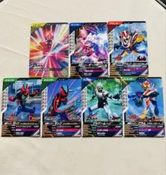 ガンバレジェンズ 7枚セット 闇を照らす閃光 CP ゼッツ ギーツ ガヴ 等