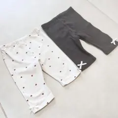 【美品】 プティマイン　プティプラ　7分丈レギンス