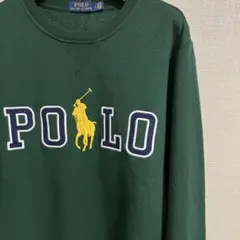 Polo Ralph Lauren ダークグリーン トレーナー　 M
