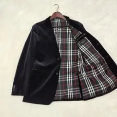 美品/希少✨バーバリーブラックレーベル　テーラードジャケット　ノバチェック　LL 希少【美品】バーバリーブラックレーベル テーラードジャケット