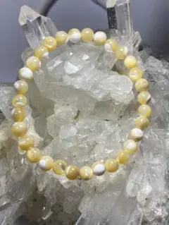 天然石ブレスレット　マザーオブパール