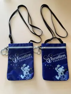東京ディズニーリゾート 旅行用に！ミッキーカラビナ付き 2個セット