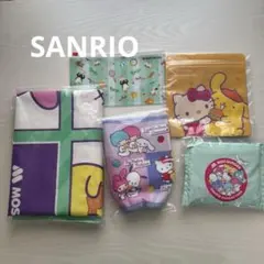 モスバーガー サンリオキャラクターズ グッズ ラッキーバッグ　6点セット