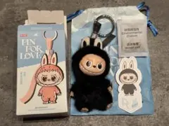 LABUBU PIN FOR LOVE イニシャルラブブ R