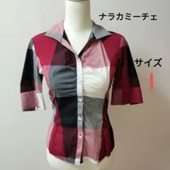 NARACAMICIE 半袖シャツ チェック柄のサムネイル