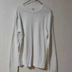 UNIQLO ソフトリブクルーネックT　長袖　M