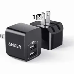 Anker PowerPort mini USB充電器 12W 2ポート 黒