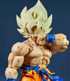 S.H.Figuarts 同サイズ 孫悟空　スーパーサイヤ人ヘッドパーツ