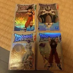 ドラゴンボールスーパーダイバーズ カード 4枚セット